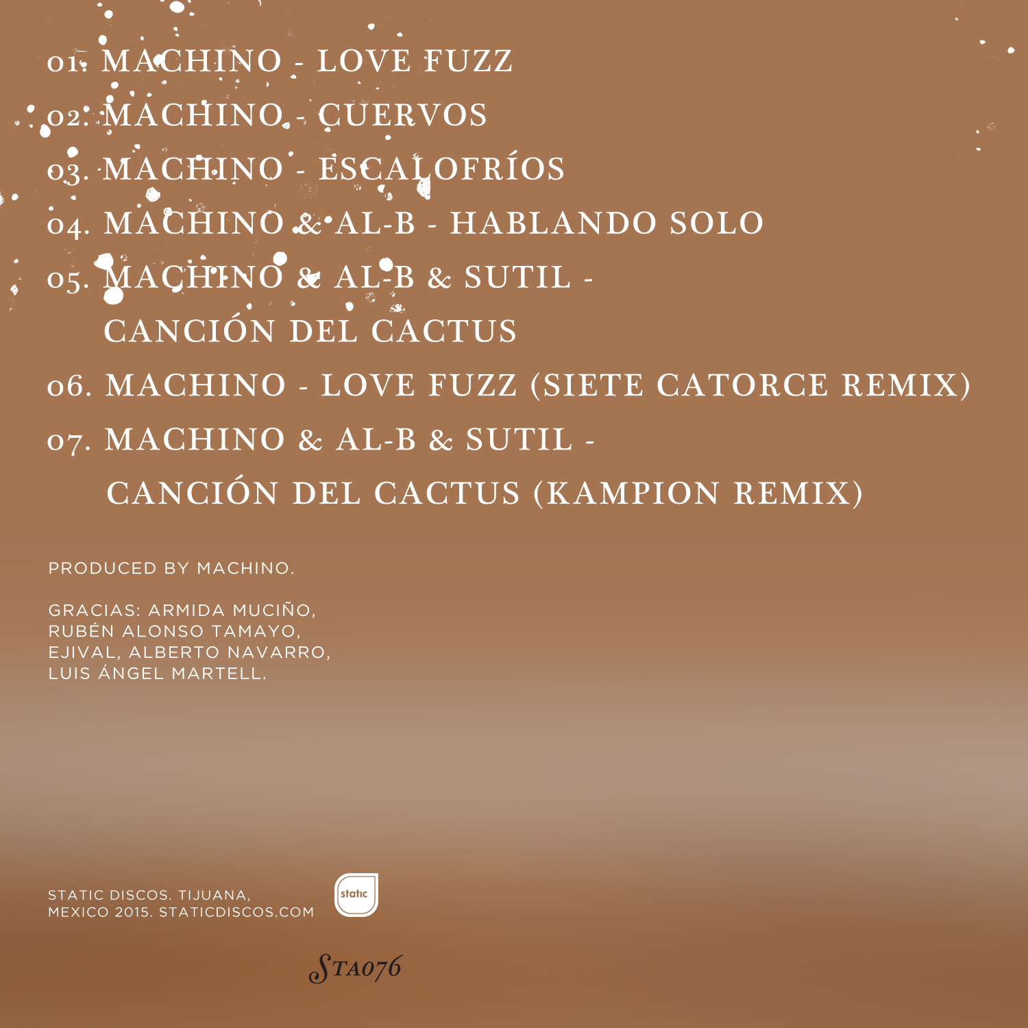 Machino_Cuervos EP-Backcover